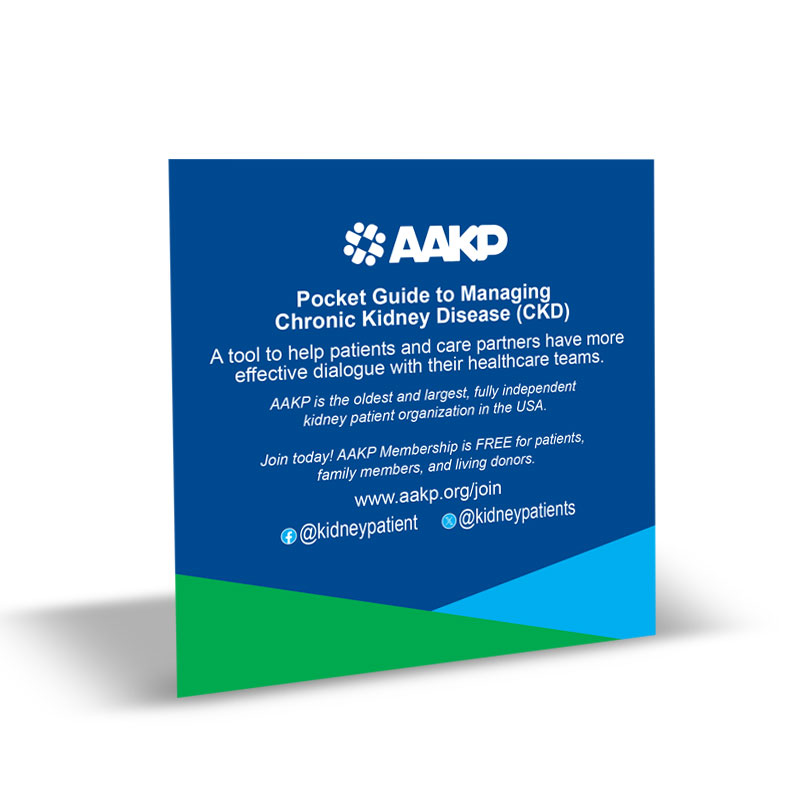 Pocket Guide to Managing Kidney Disease (Multi Pack)
