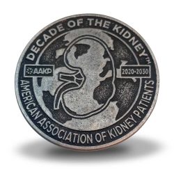 AAKP Decade Of The Kidney Commemorative Coin